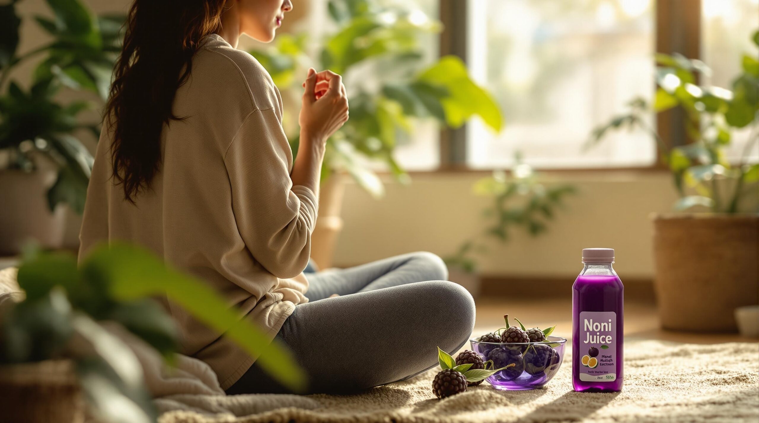 Reduce sucul de noni stresul și anxietatea?