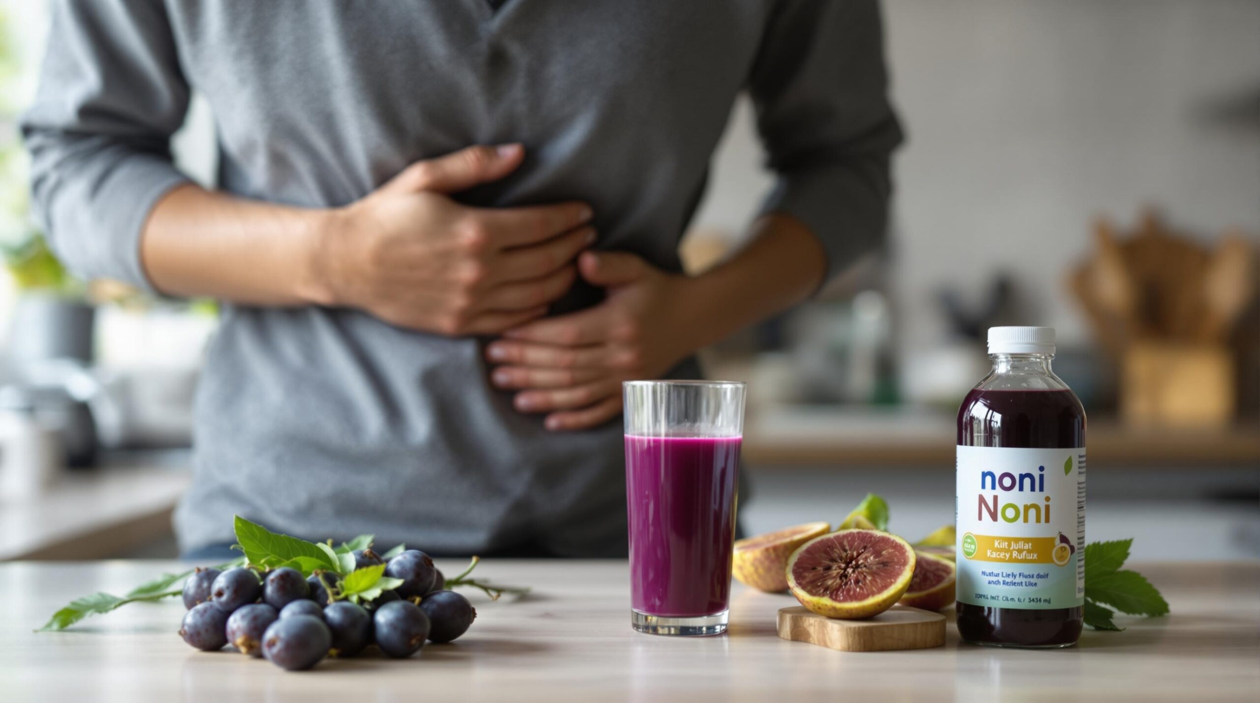 Ajută sucul de noni în refluxul gastric?