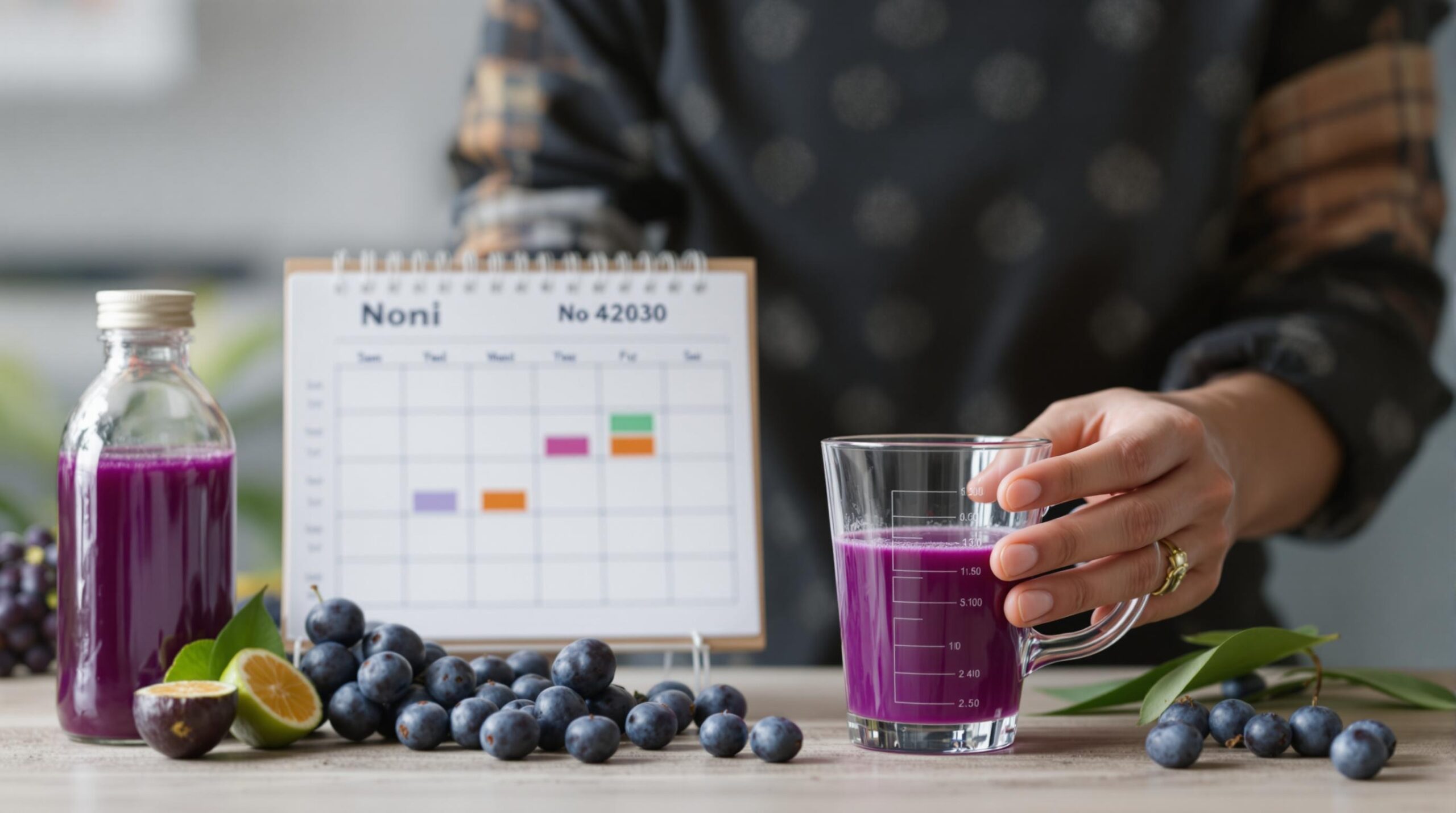 Cât suc de noni e recomandat zilnic?